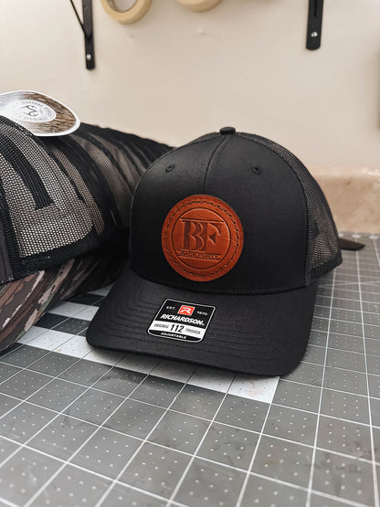 Custom Richardson 112 Leather Patch Hat