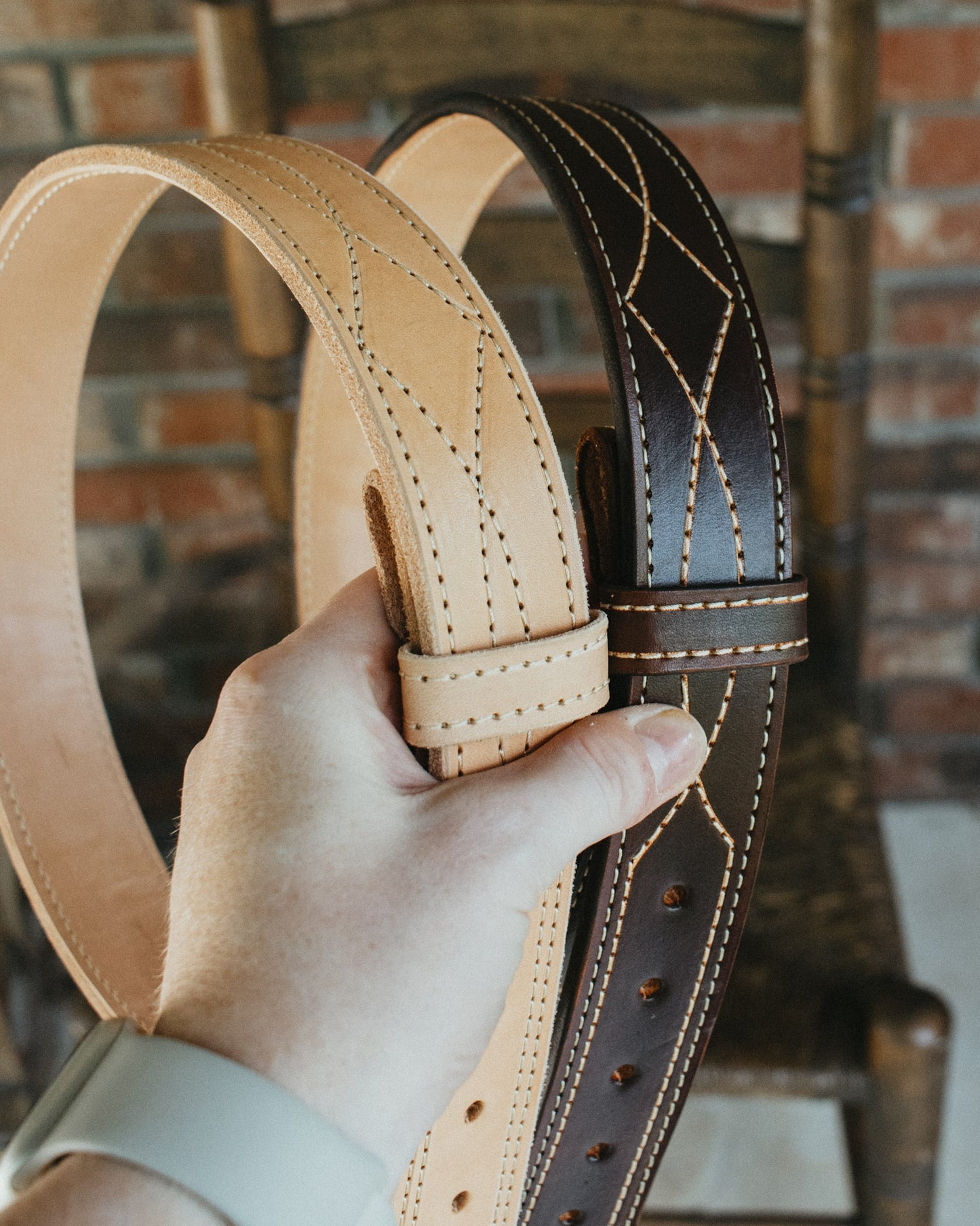 Gunslinger Stitch Belt