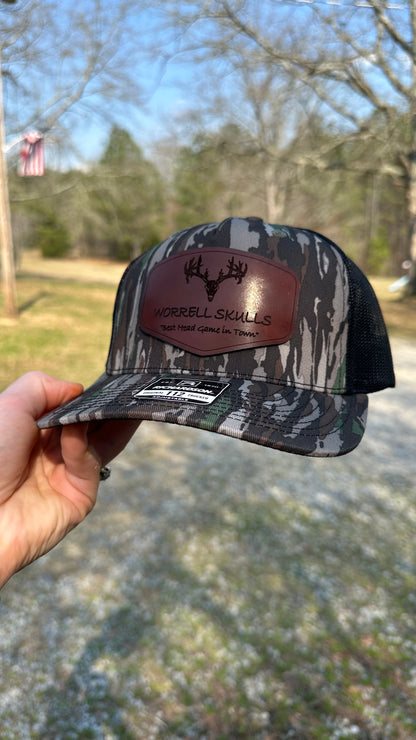 Custom Richardson Camo 112 PFP Leather Patch Hat